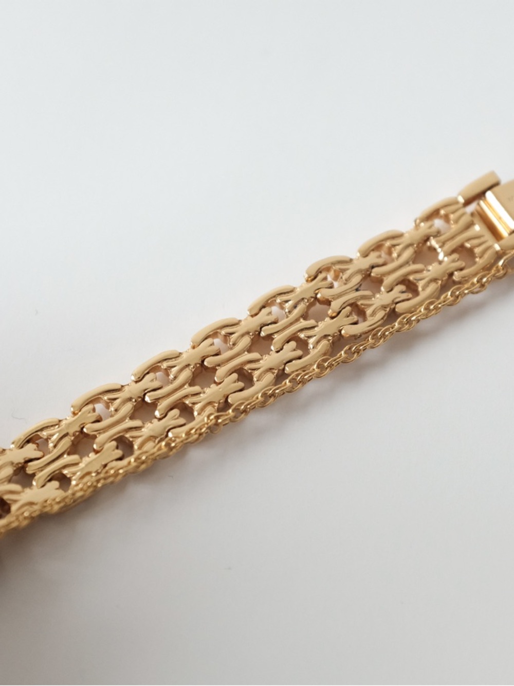 Vintage Dior Gold-Tone Bracelet Watch with Blue Dial - Picture 8 of 9
